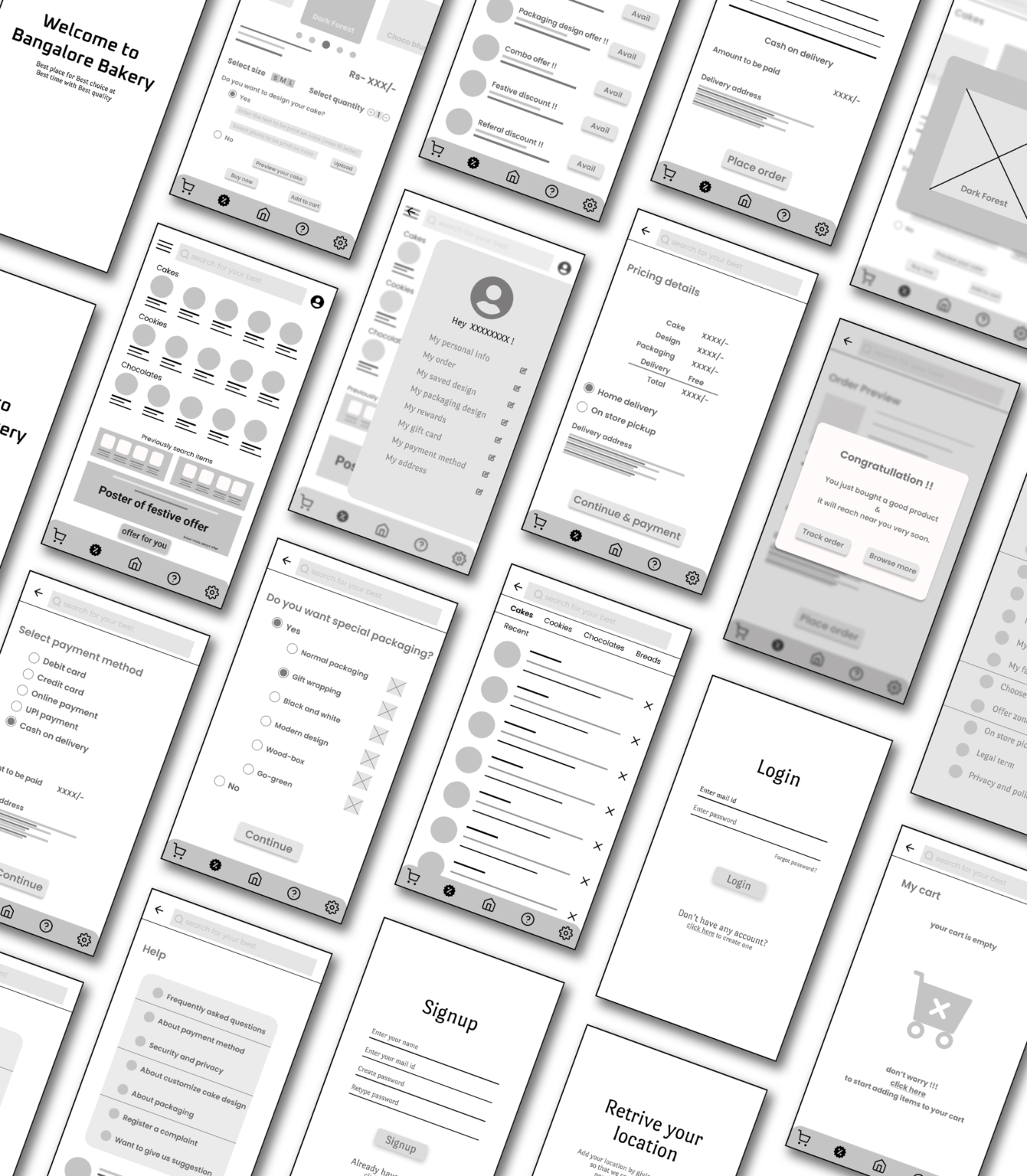 high fidelity wireframe